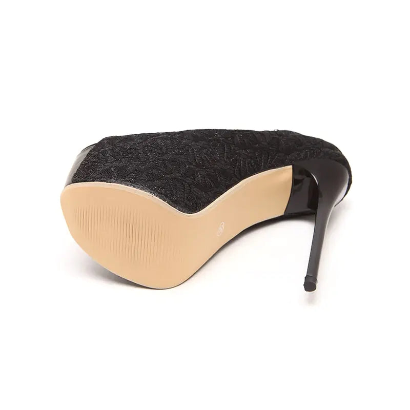 Elegant new women's waterproof platform peep-toe heels with stylish design and comfortable fit