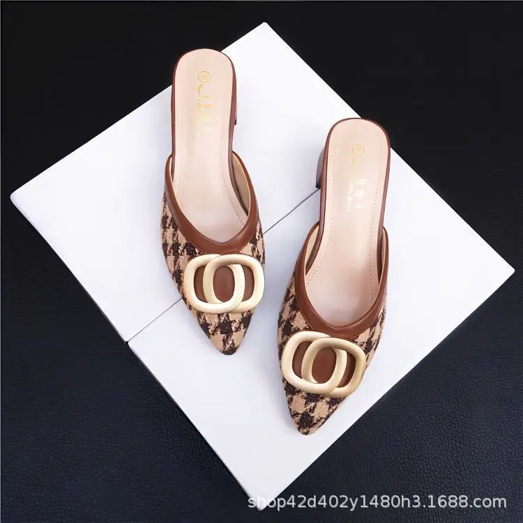 Bright yellow leopard print stilettos with a 3-5CM heel height, ideal for versatile styling