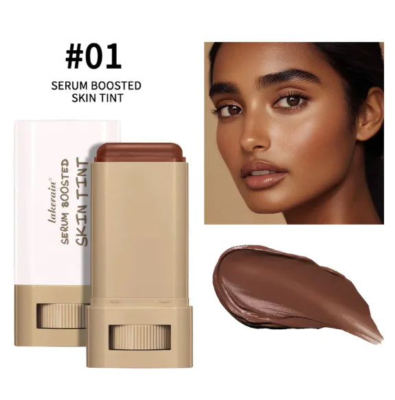A close-up of the Blush Beauty Stick showcasing its sleek design and vibrant pink hue, perfect for adding a natural flush of color to cheeks