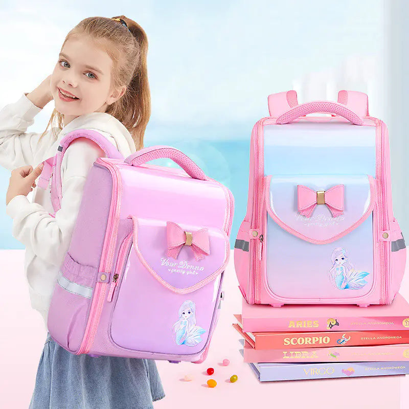 Royal blue women's backpack made from high-quality Oxford cloth with spacious interior