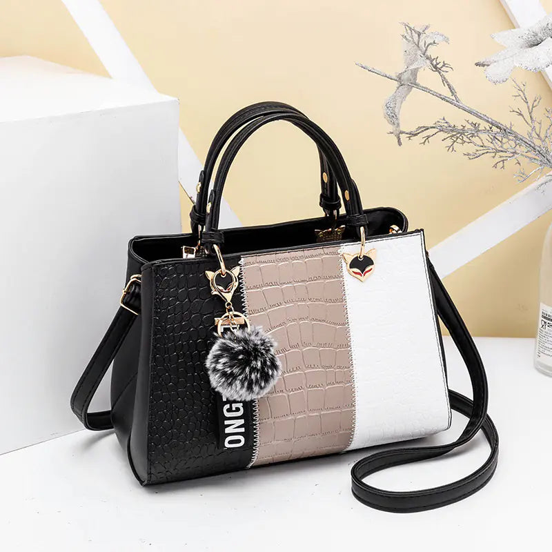 Fashionable women's handbag with a comfortable handle, perfect for daily use and outings