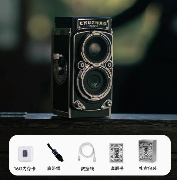 Compact lightweight CHUZHAO by RS portable camera displaying clear photos on its 240x240 screen