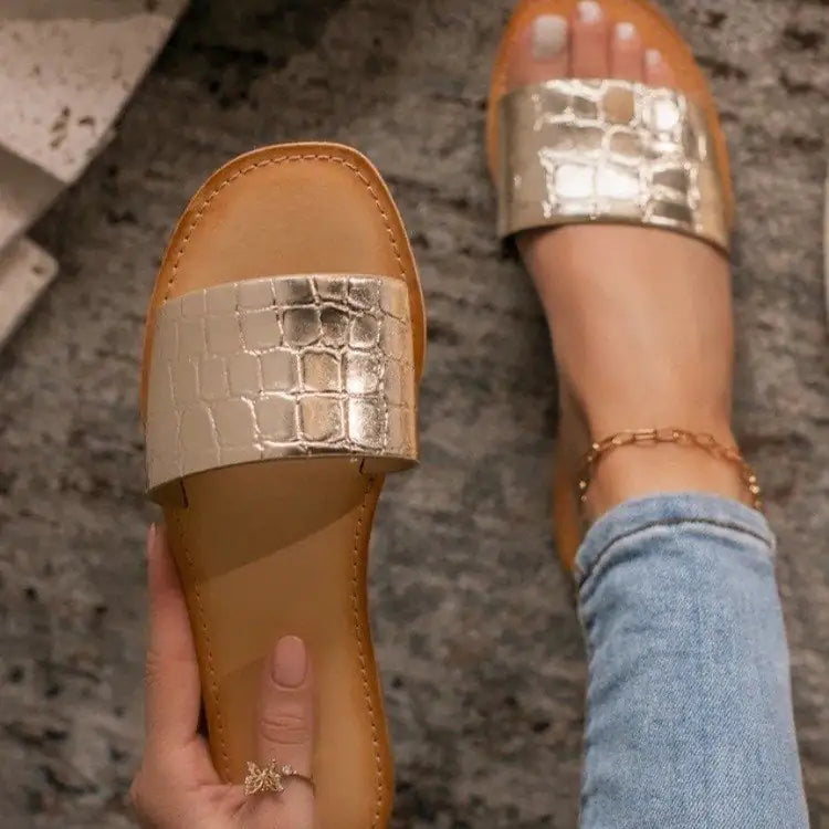 Elegant Roman Check Women's Square Toe Sandals featuring stylish checkered design and comfortable square toe shape for fashionable summer wear