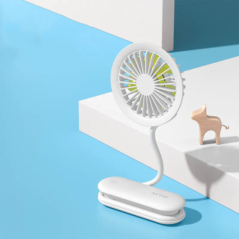 Portable Neck Fan - Mini USB Rechargeable Fan