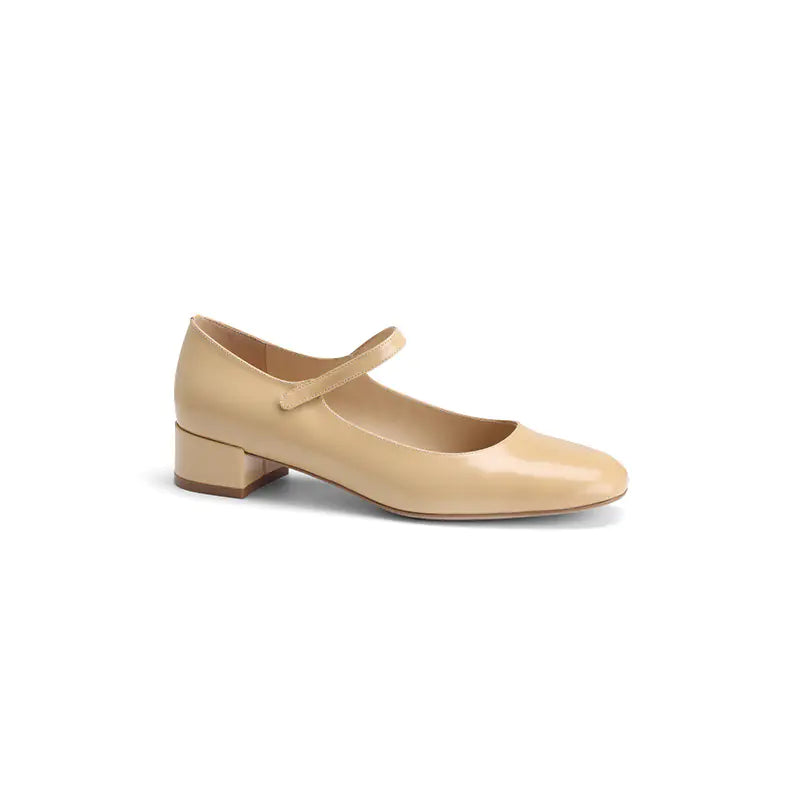 Elegant Studiolee 2025 Spring Women's Mary Jane Block Heels with ankle strap and patent finish