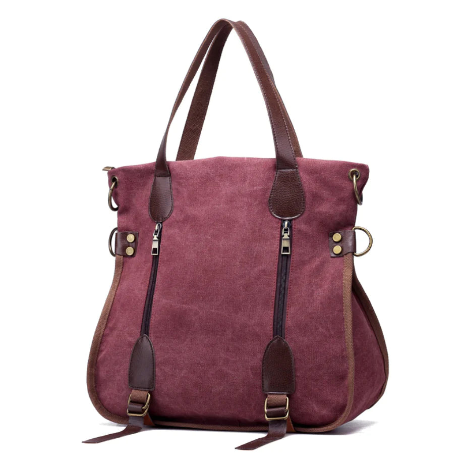 Canvas Shoulder Bag, Crossbody Bag, Tote Bag