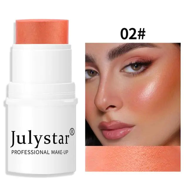 Luxurious Lazy High Light Pearl Cream Blush Stick highlighting youthful, luminous finish