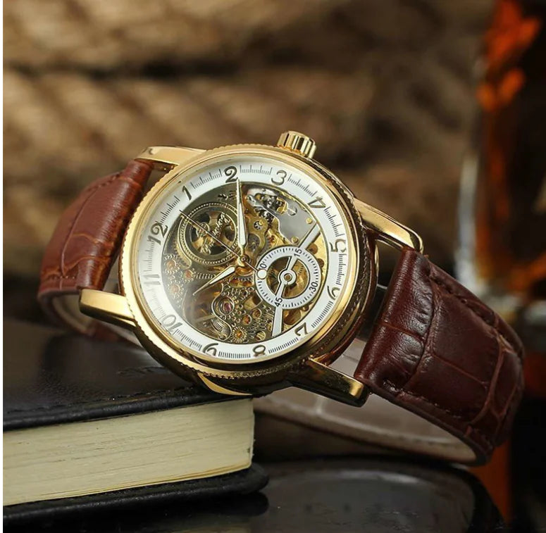 Elegant transparent dial of the Artisan Transparent Timepiece showcasing intricate mechanical movement