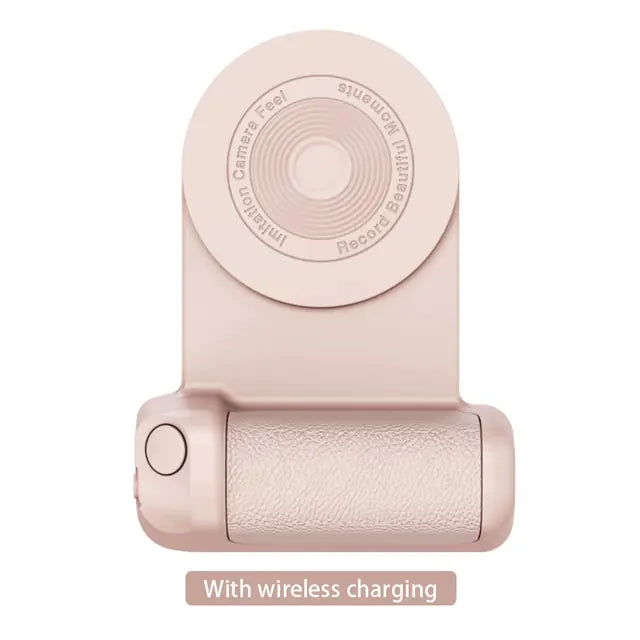 Magnetic phone holder designed to minimize shake and ensure clarity in photos and videos