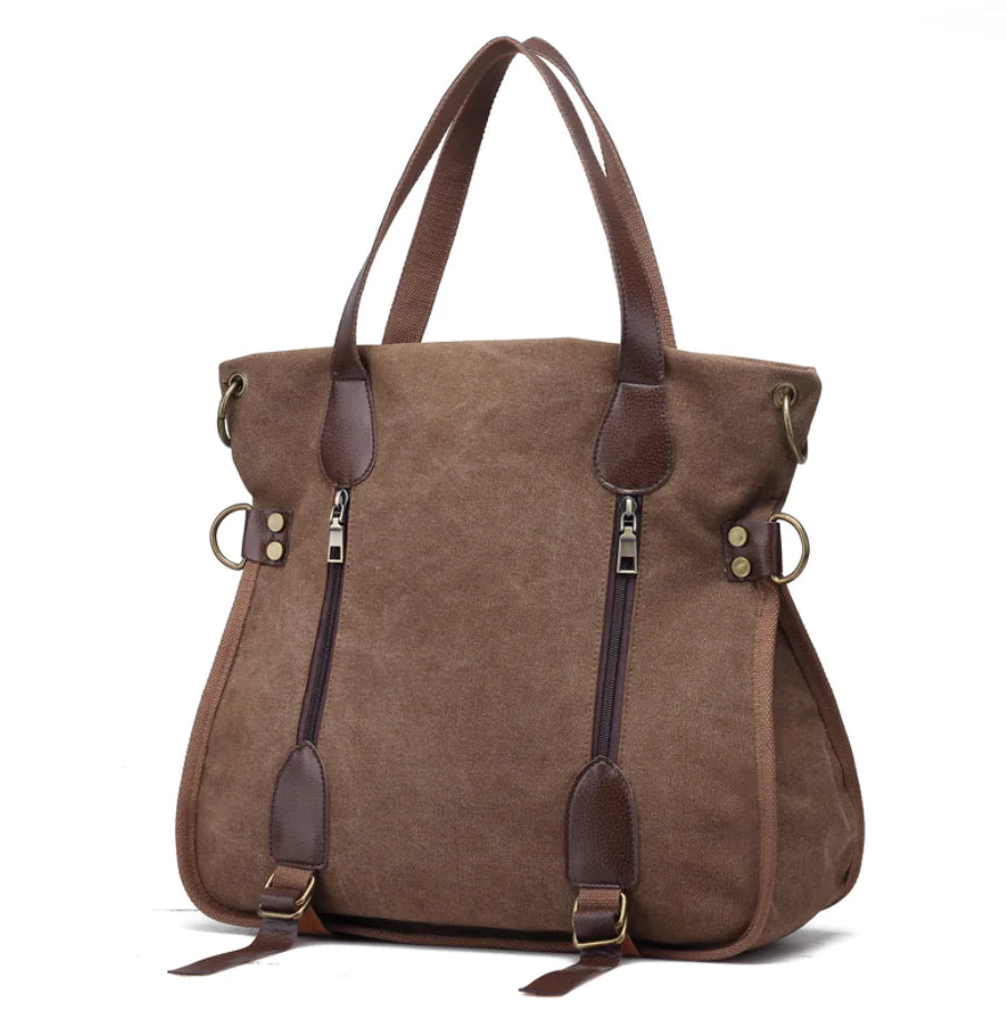 Canvas Shoulder Bag, Crossbody Bag, Tote Bag