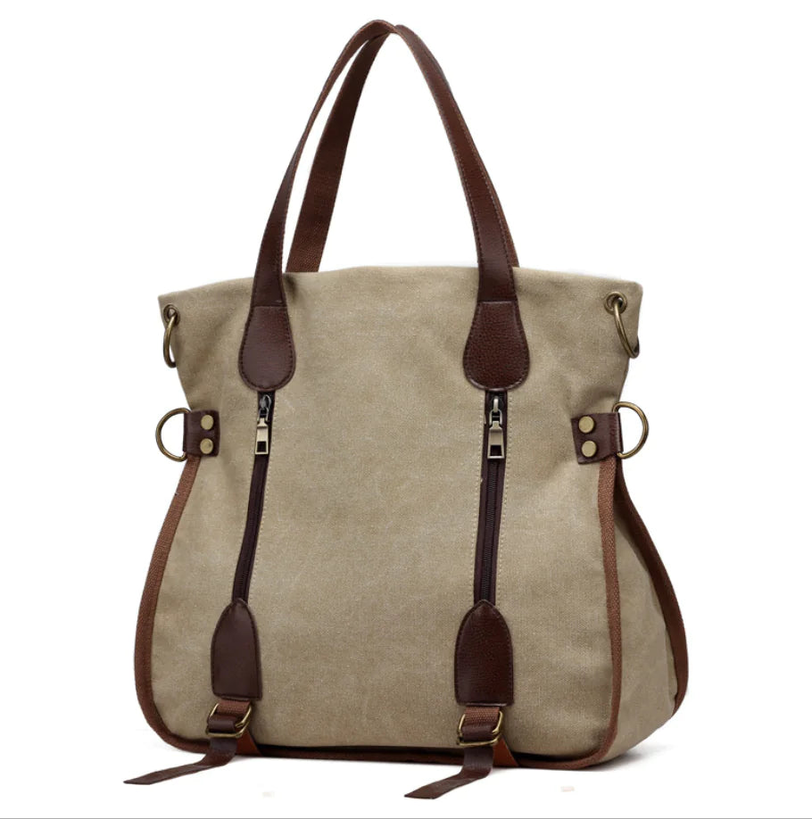 Canvas Shoulder Bag, Crossbody Bag, Tote Bag