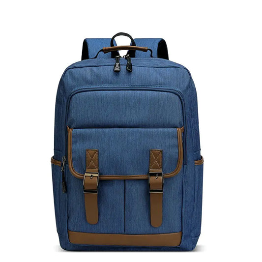 High-quality waterproof polyester casual backpack with multiple compartments and vibrant color options